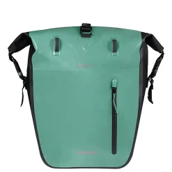 BASIL Fahrrad-Einzelpacktasche Rivo M MIK Hooks, silbergrün