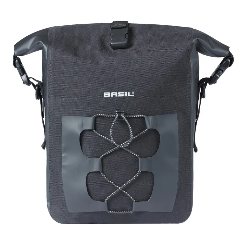 BASIL Fahrrad- Einzeltasche Navigator Storm M, schwarz