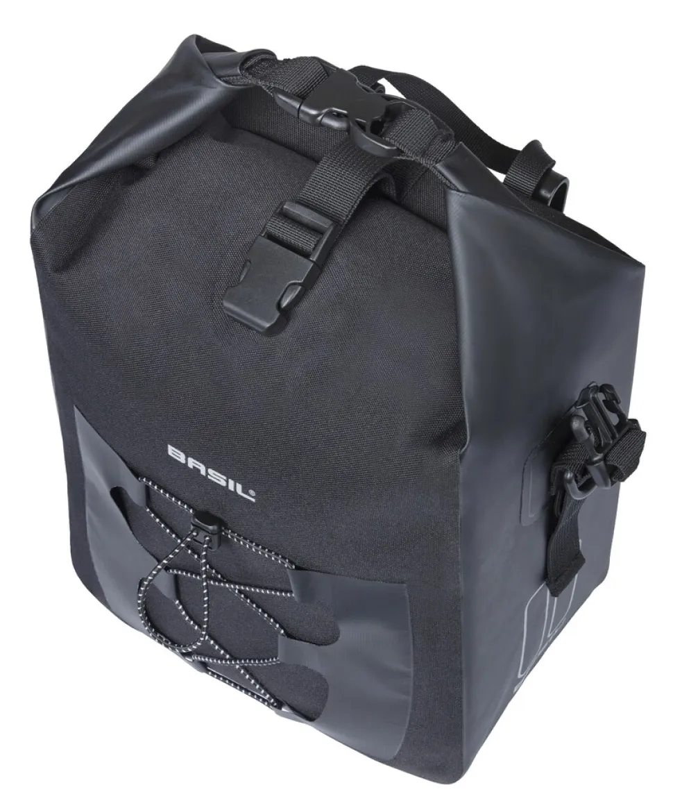 BASIL Fahrrad- Einzeltasche Navigator Storm M, schwarz