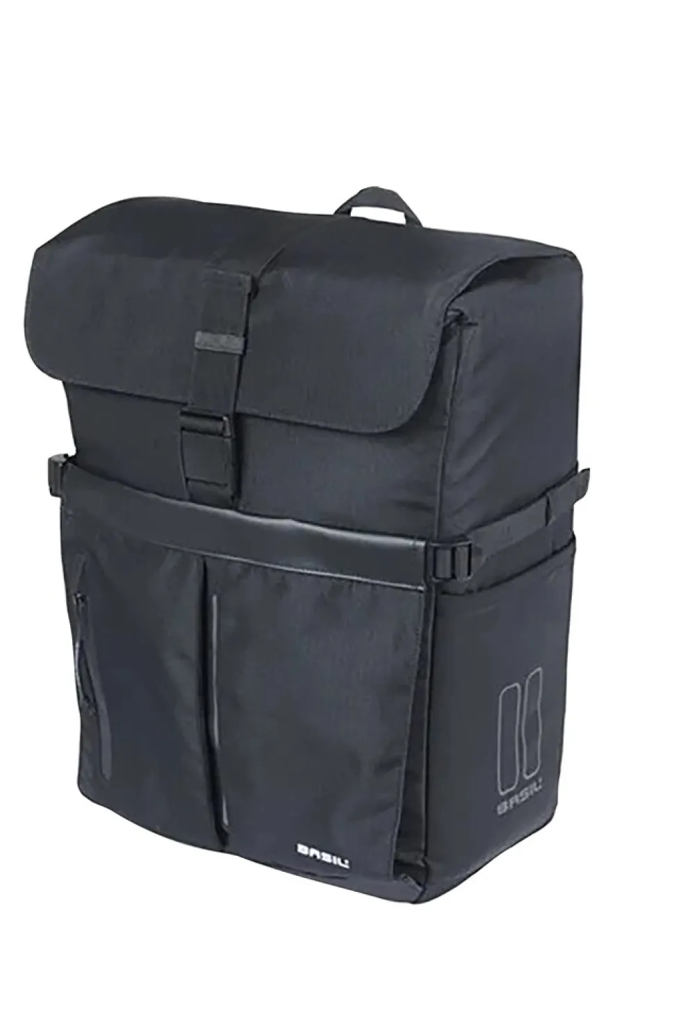 BASIL Fahrrad-Gepäckträgertasche Move MIK Hooks, schwarz