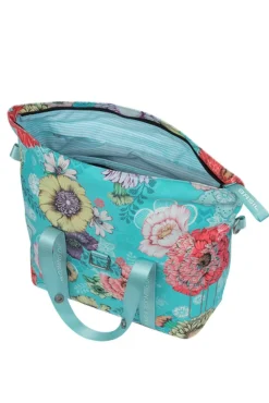 BASIL Fahrradhandtasche "Bloom Field MIK KF Haken", sky blue