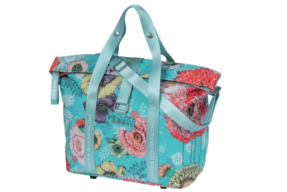 BASIL Fahrradhandtasche "Bloom Field MIK KF Haken", sky blue