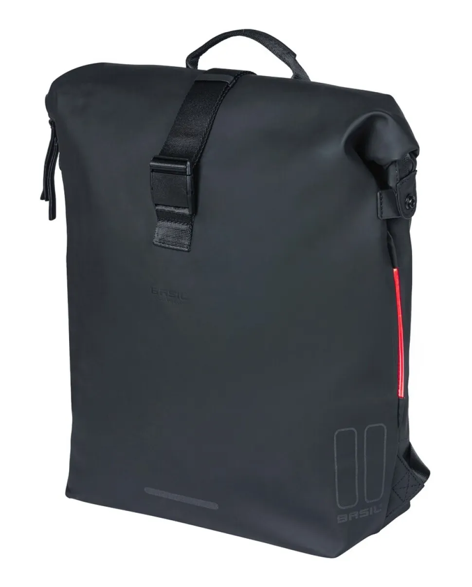 BASIL Fahrradrucksack SoHo Nordlicht, schwarz
