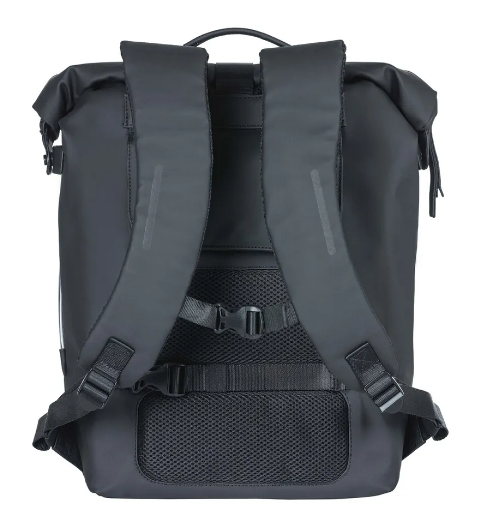 BASIL Fahrradrucksack SoHo Nordlicht, schwarz