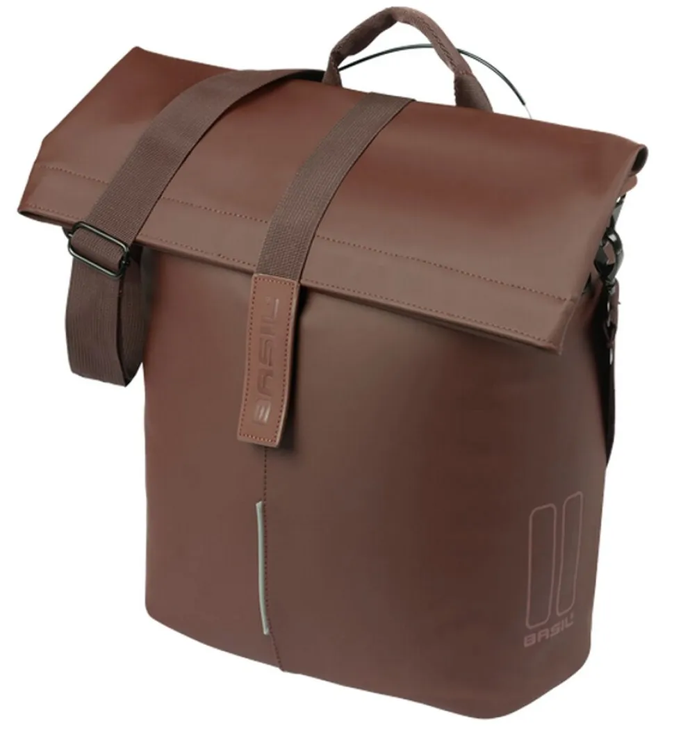 BASIL Gepäckträger Fahrradtasche "City MIK Studs", braun