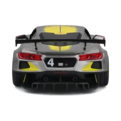 Bburago 18-28024 - Modellauto - Chevrolet Corvette C8R '20 (grau, Maßstab 1:24) Modell Auto