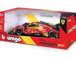 Bburago 18-16303 - Modellauto - Ferrari 499P LMH #50 '24 (Maßstab 1:18) Sammler Auto Motorsport
