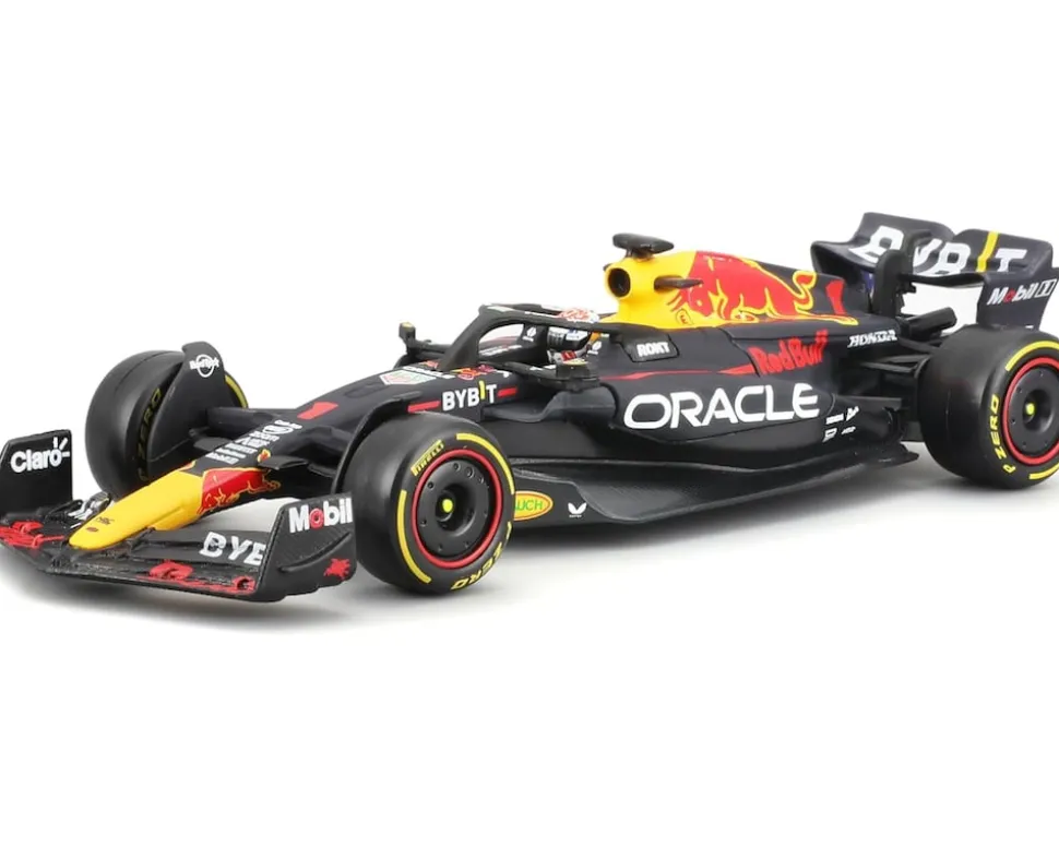 Bburago 18-38083 - Modellauto - Red Bull Racing F1 RB19 Perez #11 (mit Helm, Maßstab 1:43) Formel 1