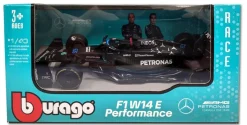 Bburago 18-38080R - Modellauto - F1 Mercedes AMG W14 '23 #63 Russel (Maßstab 1:43) Formel 1