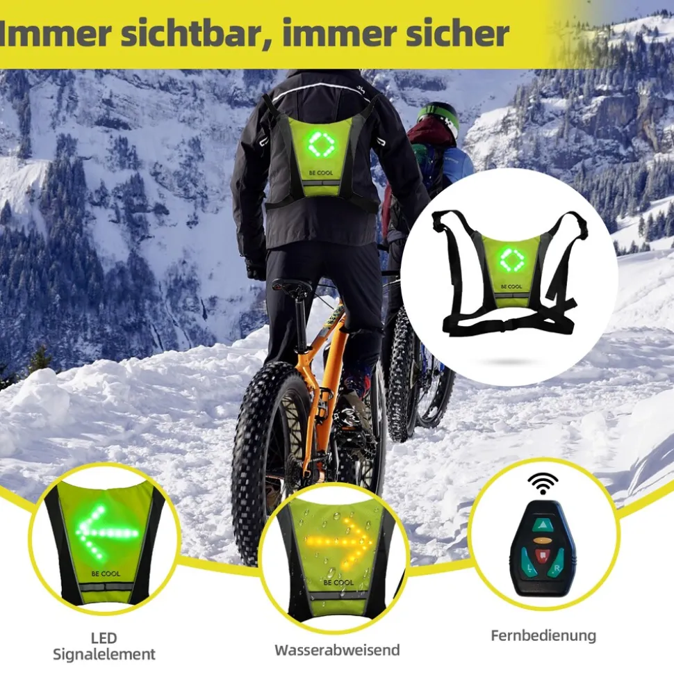 BE COOL Softpocket mit LED-Signalelement BC250PK02