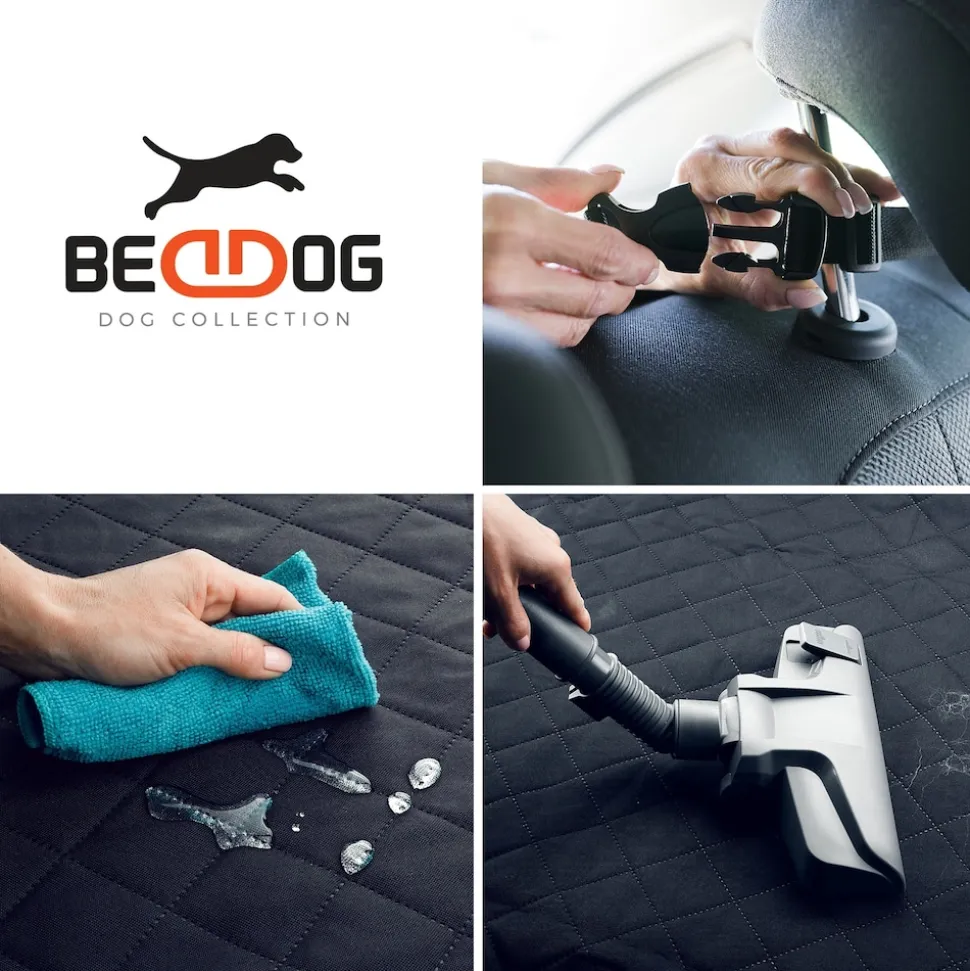 BedDog Autoschondecke für den Kofferraum oder Rücksitz reflektierend