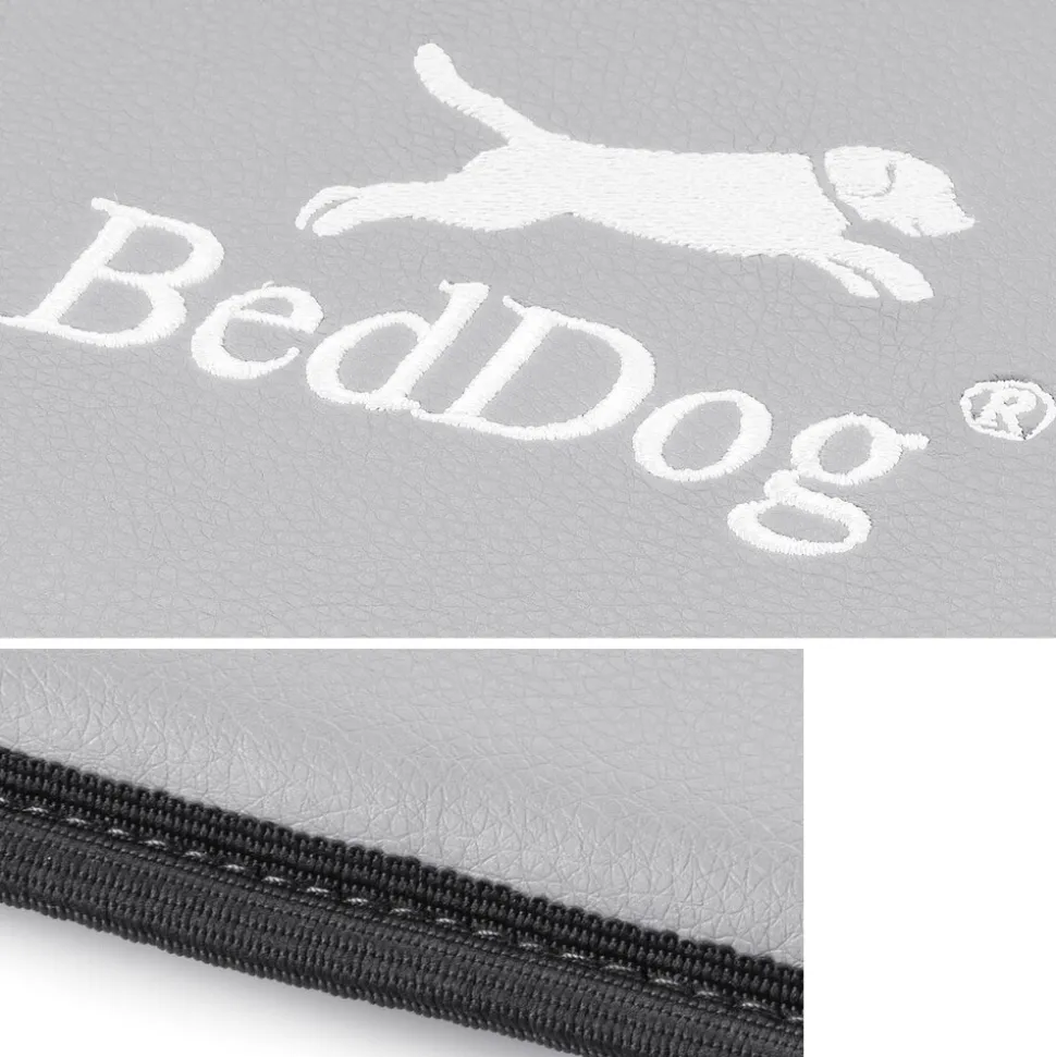 BedDog Hundematte POLLY Hundekissen Haustier-Unterlage aus Kunstleder