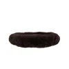 BENNO® Hundebett BALU Donut 70x70x16 cm, waschbar, rutschfest, Polyester, Polypropylen-Füllung, inkl. Kauknochen