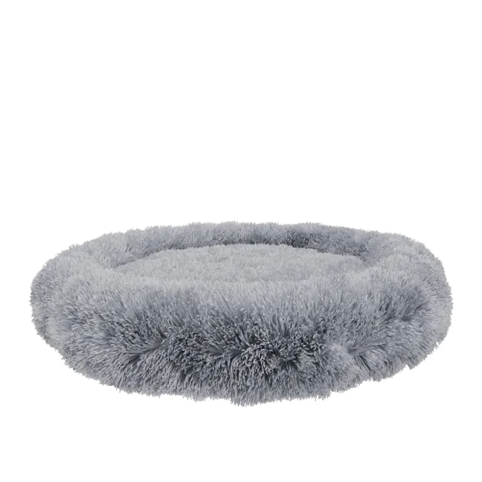 BENNO® Hundebett BALU Donut 60x60x16 cm, waschbar, rutschfest, Polyester, Polypropylen-Füllung, inkl. Kauknochen