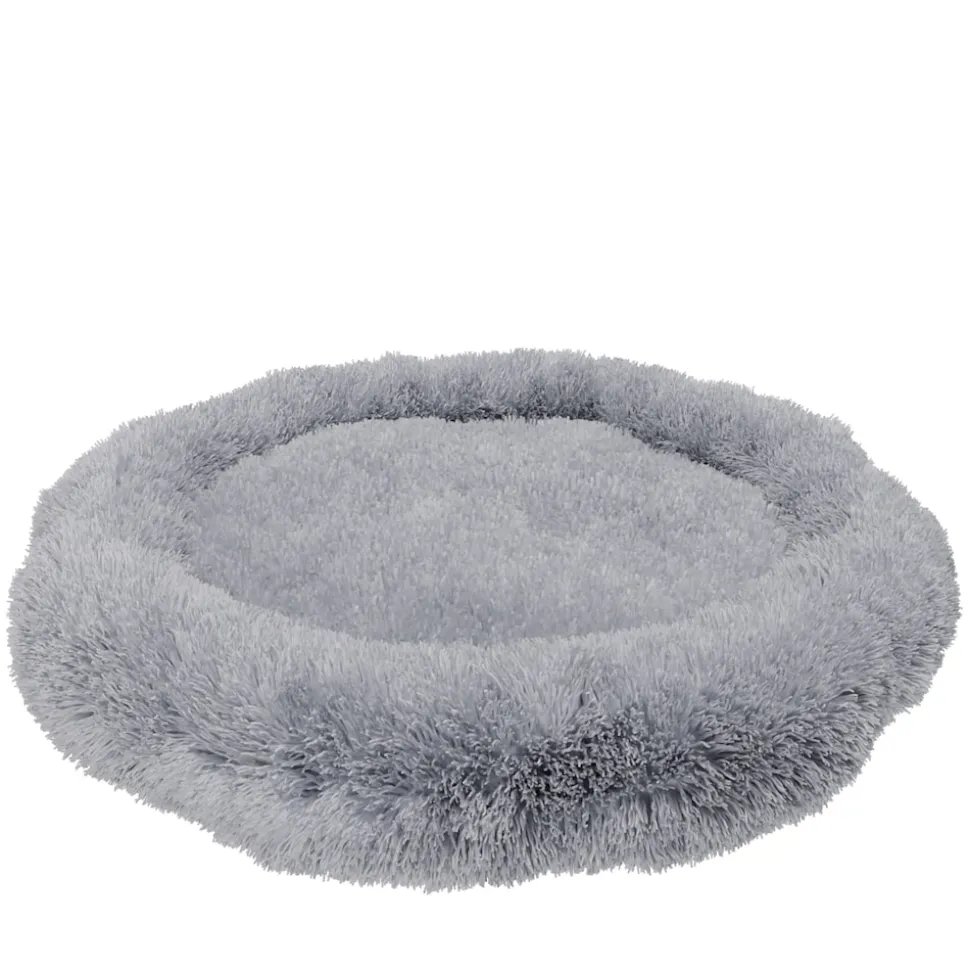 BENNO® Hundebett BALU Donut 60x60x16 cm, waschbar, rutschfest, Polyester, Polypropylen-Füllung, inkl. Kauknochen