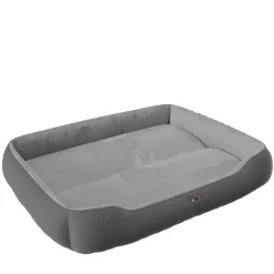 BENNO® Hundebett SAMMY 95x75x18 cm, quadratisch, Polyester, maschinenwaschbar, rutschfest, inkl. Kauknochen