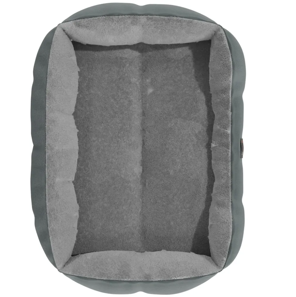 BENNO® Hundebett SAMMY 65x50x16 cm, quadratisch, Polyester, rutschfest, inkl. Kauknochen