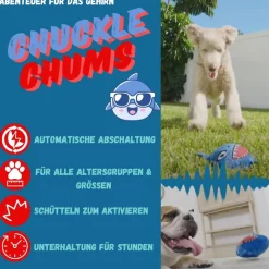 Best Direct® Interaktives Plüsch Hundespielzeug - Kauspielzeug Chuckle Chums