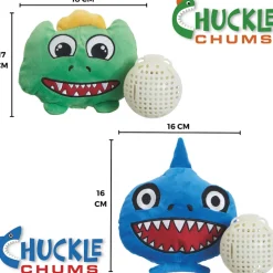 Best Direct® Interaktives Plüsch Hundespielzeug - Kauspielzeug Chuckle Chums