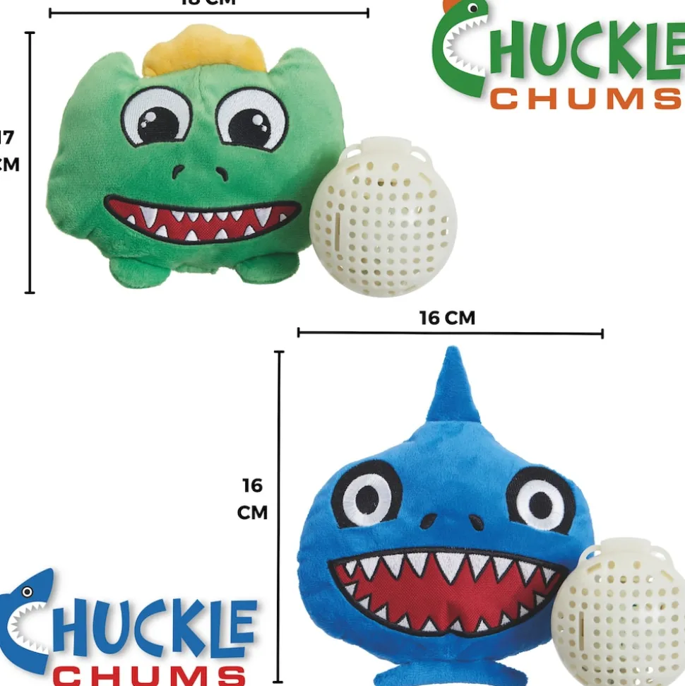 Best Direct® Interaktives Plüsch Hundespielzeug - Kauspielzeug Chuckle Chums