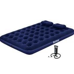 Bestway Doppelluftbett mit externer Handpumpe 203 x 152 x 22 cm