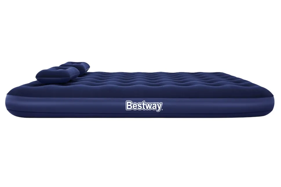 Bestway Doppelluftbett mit externer Handpumpe 203 x 152 x 22 cm