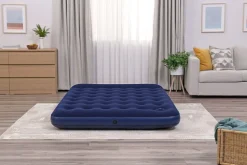 Bestway Doppelluftbett mit integrierter Fußpumpe 203 x 152 x 28 cm