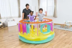 Bestway Hüpfburg BounceJam Kinder Indoor Outdoor 180cm Springburg Hüpfmatte
