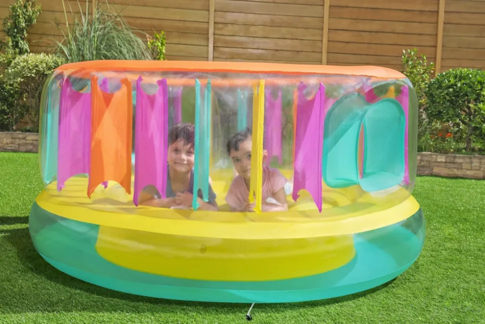 Bestway Hüpfburg BounceJam Kinder Indoor Outdoor 180cm Springburg Hüpfmatte