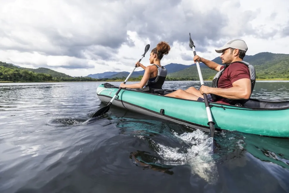 Bestway Hydro Force Ventura Elite X2 Kajak Set für 2 Personen 330 cm Kayak