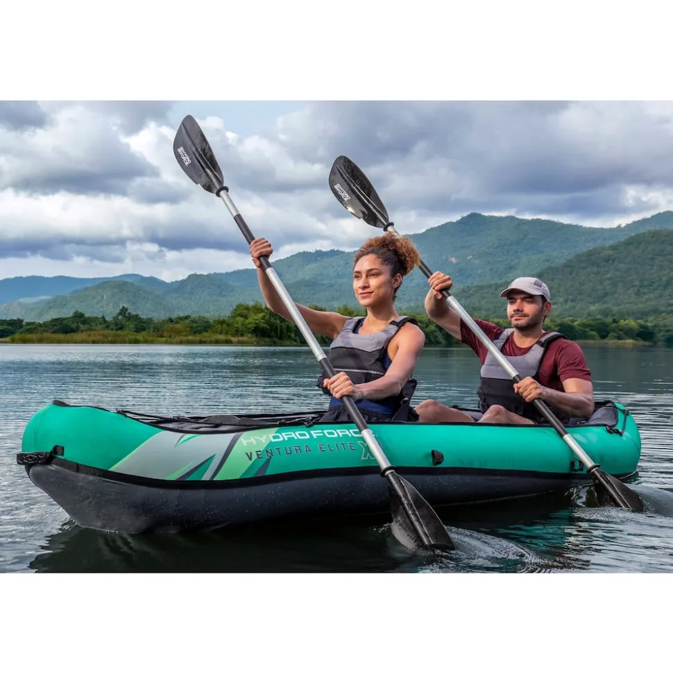 Bestway Hydro Force Ventura Elite X2 Kajak Set für 2 Personen 330 cm Kayak