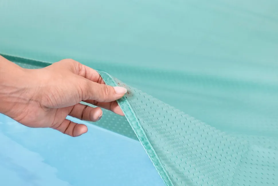 Bestway Pool Hängematte Sommer Luxus 122cm Luftmatratze Sattelsitz Poolsessel