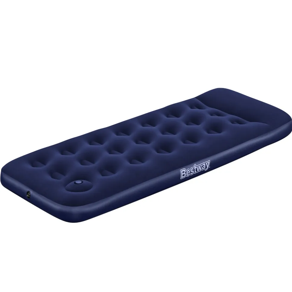 Bestway Single-Luftbett mit integrierter Fußpumpe 185 x 76 x 28 cm