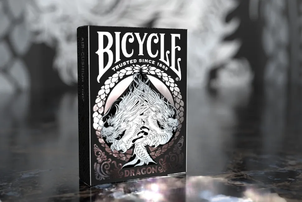 Bicycle® Kartendeck - Black Dragon Kartenspiel Spielkarten Pokerkarten Single Deck