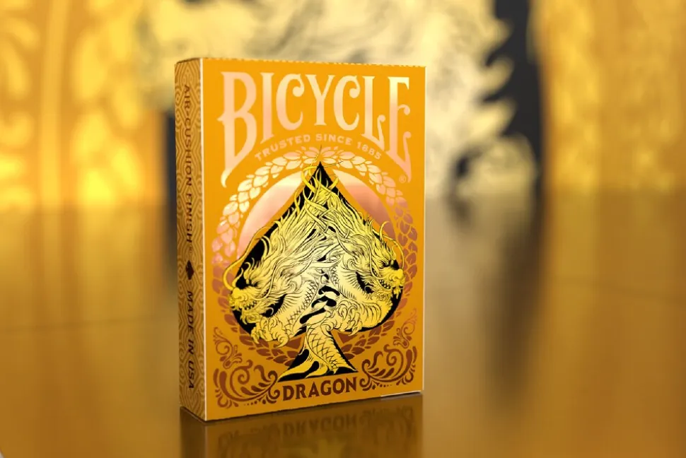 Bicycle® Kartendeck - Gold Dragon Kartenspiel Spielkarten Pokerkarten Single Deck