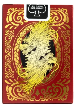 Bicycle® Kartendeck - Red Dragon Kartenspiel Spielkarten Pokerkarten Single Deck