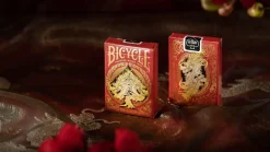 Bicycle® Kartendeck - Red Dragon Kartenspiel Spielkarten Pokerkarten Single Deck