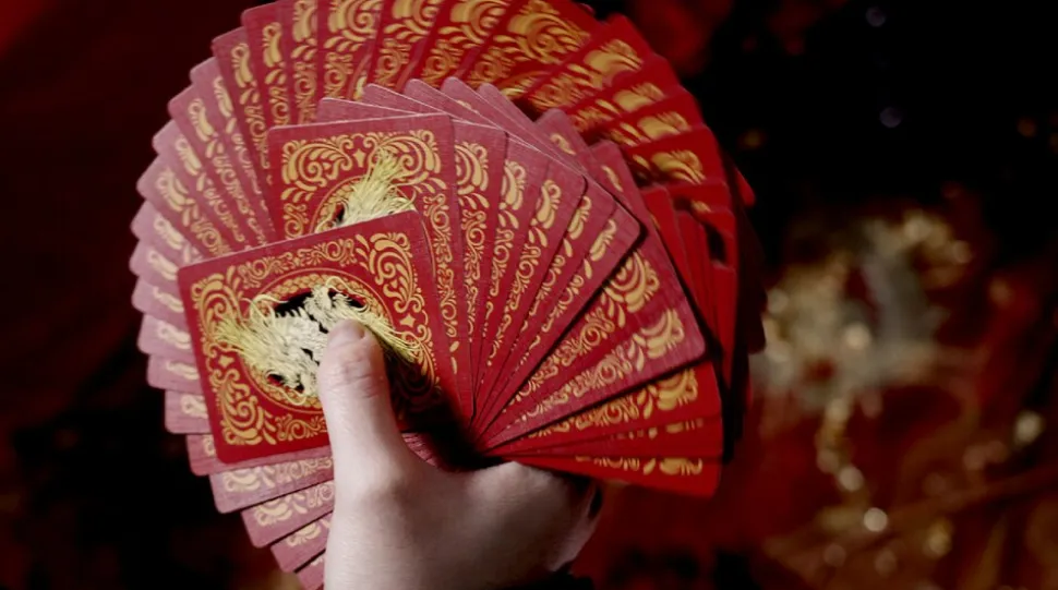 Bicycle® Kartendeck - Red Dragon Kartenspiel Spielkarten Pokerkarten Single Deck