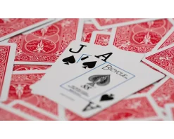 Bicycle® Kartendeck - Rider Jumbo Index (rot) Kartenspiel Spielkarten Kartentricks Pokerkarten Single Deck