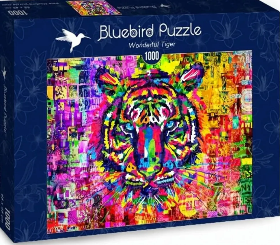 Bluebird Wonderful Tiger Puzzle (1000 Teile)