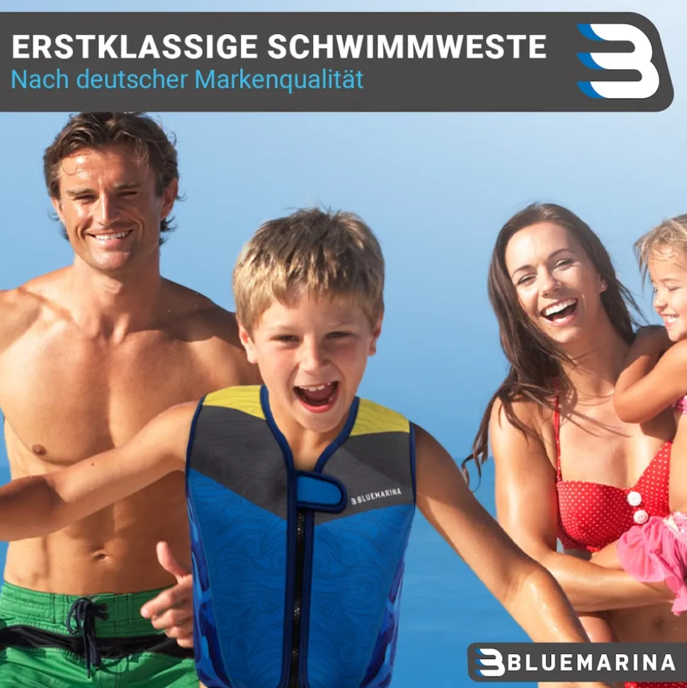 Bluemarina Kinder Schwimmhilfe (S, Mermaid)