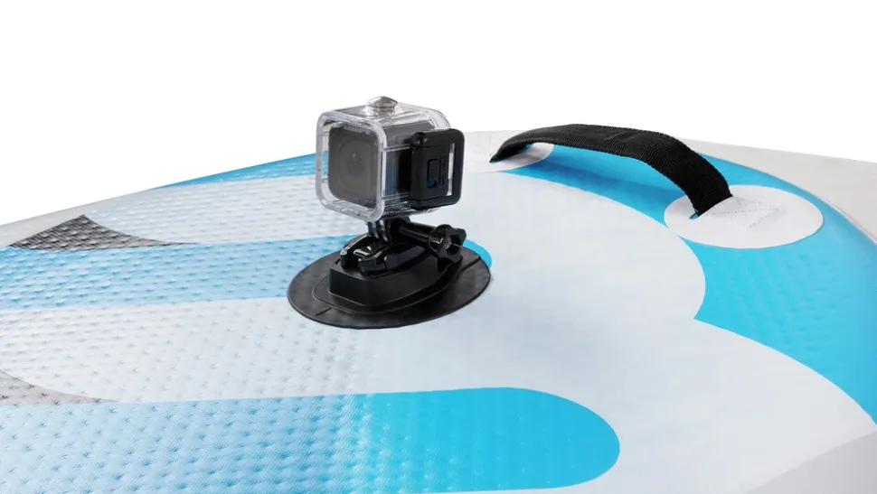 Bluemarina SUP Board Ariki, Stand Up Paddle aufblasbar mit Paddel, Pumpe, Rucksack, 5J Garantie (Classic 2.0, 325x86x16,5cm / 10'8")