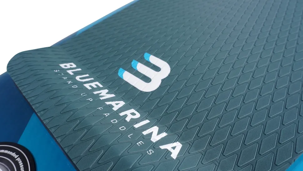 Bluemarina SUP Board Mapuna Sport, Kickpad, Double Layer, Paddel, Pumpe, Rucksack, 5J Garantie