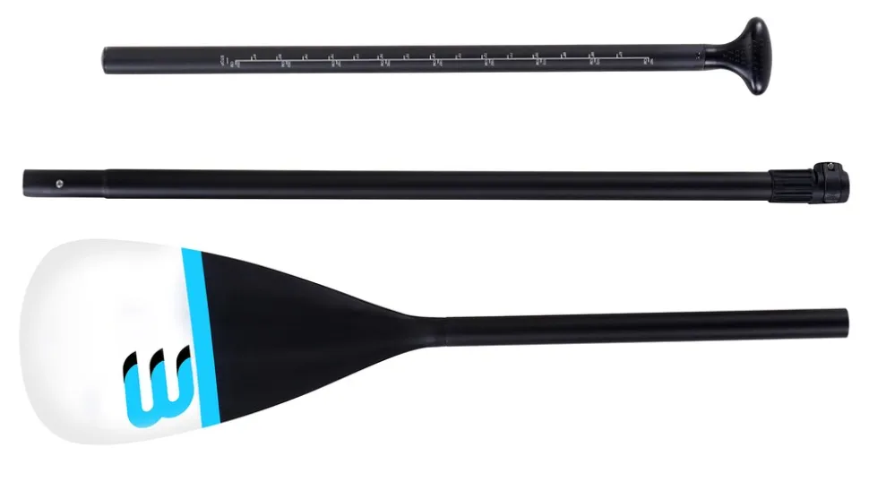 Bluemarina SUP Board Moana, aufblasbar mit Doppelkolben-Pumpe, Paddel, Rucksack, 5J Garantie (Classic 2.0, 325x86x15cm / 10'8")