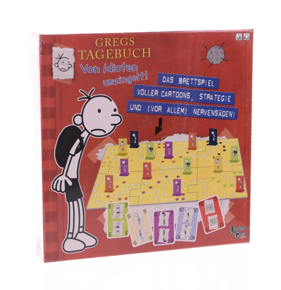 Brettspiel - Gregs Tagebuch - Von Idioten umzingelt!l Spiel Gesellschaftsspiel Kinder Jugendliche