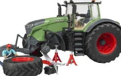 Bruder bruder 04041 Fendt 1050 Vario mit Mechaniker und Werkstattausstattung