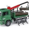 Bruder Bruder 02769 MAN Holztransport-LKW mit Ladekran