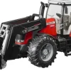 Bruder bruder 03047 Massey Ferguson 7624 mit Frontlader