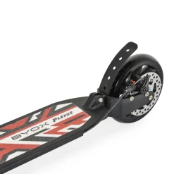 Byox Kinderroller Plexus klappbar Bremse Stoßdämpfer Flaschenhalter bis 100 kg black