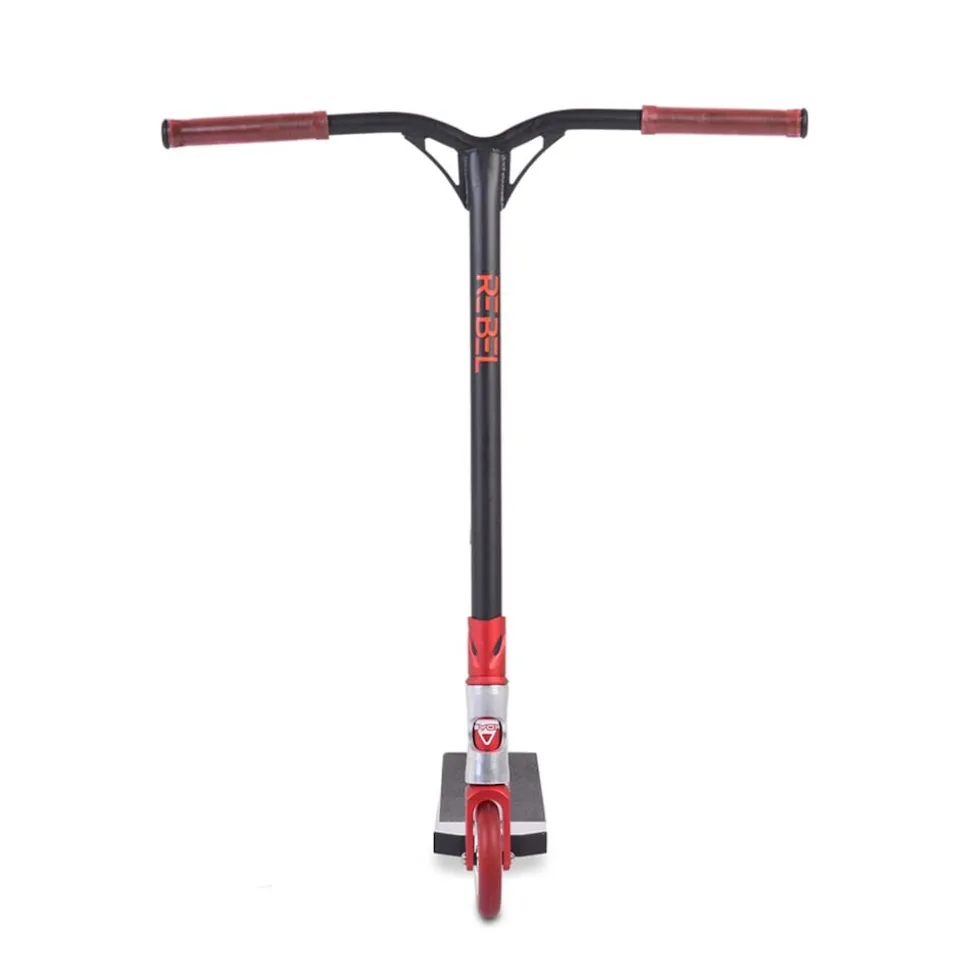 Byox Kinderroller Rebel, Aluminium, ABEC-9 Lager, Stahllenker, PU Räder, Bremse rot